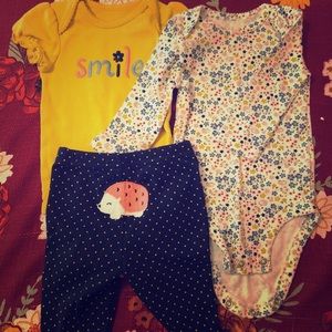 Carters 3m set